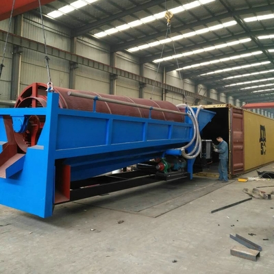 Máquina de filtrado de tambor de oro MSW para filtrado de oro de arena aluvial de gran capacidad