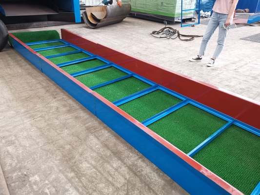 Popular venta de la minería de oro mejor caja de alfombras de oro para 1000 * 6000mm tamaño