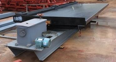 4520*1850*1560mm Separación de minerales Vibración 6s Tabla de vibración para limpieza de oro