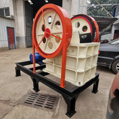 El motor diesel de laboratorio portátil triturador de mandíbula de piedra de molibdeno para laboratorio