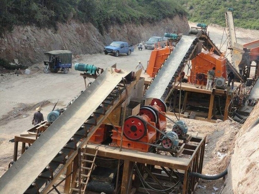 KG Energía Minería Motor diesel triturador de rocas portátil adecuado para diversas aplicaciones