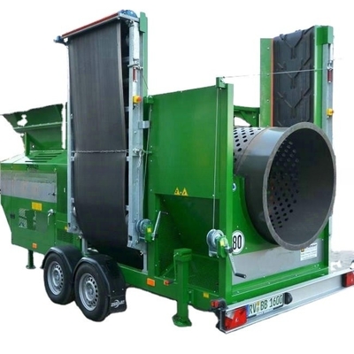 MTS0818 MTS1022 MTS1230 MTS1550 Pantalla de compostaje portátil giratoria para el cribado