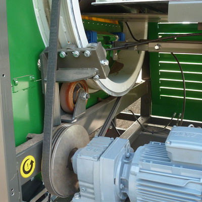 6.3 yd3 4.8 m3 Capacidad de las tolvas tambor de compostaje móvil tambor para residuos sólidos municipales