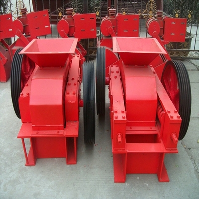 Máquina de trituración de doble rollo para arcilla de lodo de carbón y piedra caliza según el modelo diferente