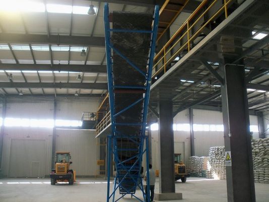 Cinturón transportador pequeño de PVC industrial para la construcción 100 kg Peso y tamaño personalizable