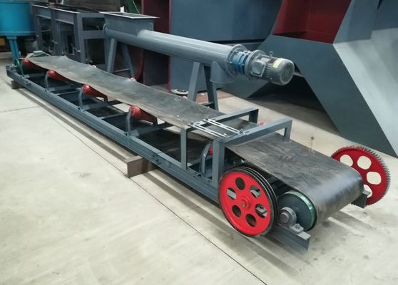 Cinturón transportador pequeño de PVC industrial para la construcción 100 kg Peso y tamaño personalizable