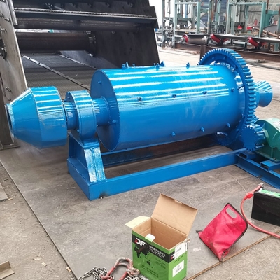 Molino de bolas de laboratorio con rodamiento de desbordamiento de pequeña capacidad para oro cobre mineral de cromita de hierro