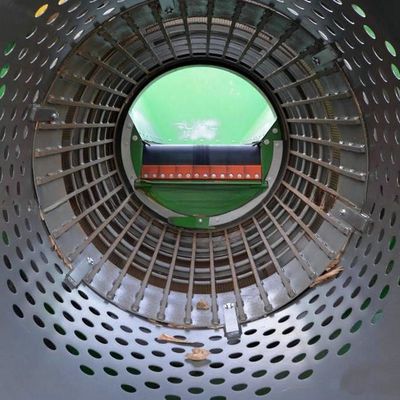 Tamaño de descarga Menos de 6 mm Lavadora de grava de tambor móvil para la separación de residuos sólidos
