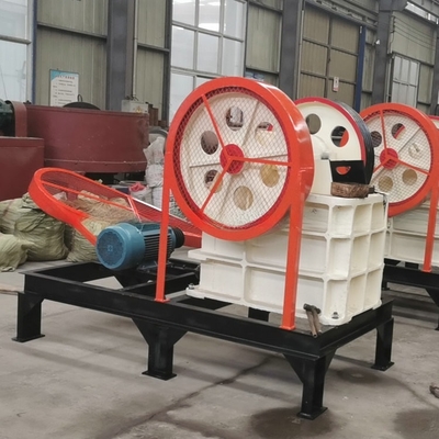 El motor diesel de laboratorio portátil triturador de mandíbula de piedra de molibdeno para laboratorio