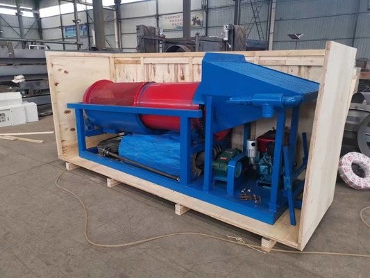 Minería de energía Mini móvil caliente de oro aluvial colocador de oro de lavado pantalla de tambor