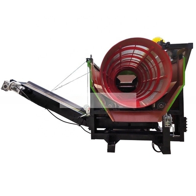 Minería de energía Filtro portátil de pantalla de tambor rotativo con una capacidad de 1-200 toneladas por hora