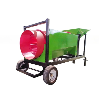 Productos orgánicos 1790 KG Personalización Basic Trommel Screen Leña de fuego Tumbler Limpiador de madera