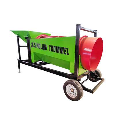 Productos orgánicos 1790 KG Personalización Basic Trommel Screen Leña de fuego Tumbler Limpiador de madera