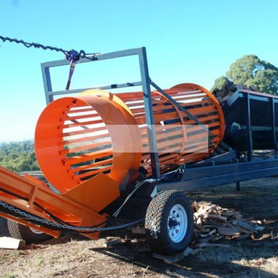 1-200 toneladas por hora Capacidad tipo rotativo astillas de madera basura leña de leña pantalla de tambor