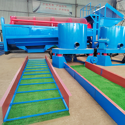 Tamaño de alimentación Menos de 300 mm Recolección de hierba de oro con tapicería y centrifugadora de filtración de tambor