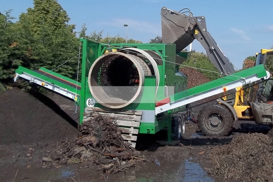 Equipo profesional de pantalla giratoria móvil para minería de energía 3-45KW Exportador