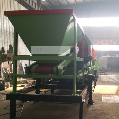 Instalación de minería energética Vibración manual Compost Pantalla de tamiz de rotación para cribado