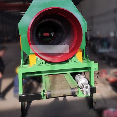 Sitio de tambor de compost móvil personalizable con capacidad de 1 a 200 toneladas por hora