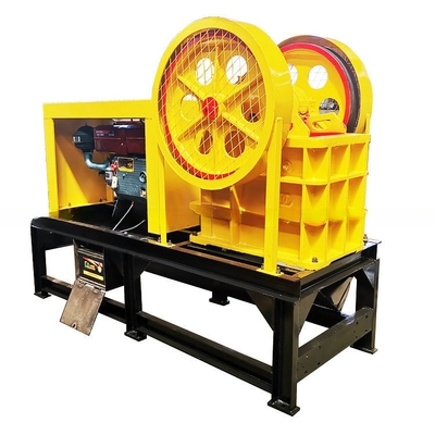 Pequeño Mini Mobile Jaw Crasher 150x250 200x300 para el mineral de hierro de mármol de Kaolin Dolomita de carbón