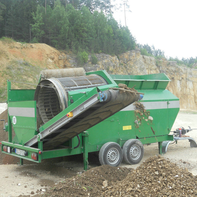 Máquina de filtro de compost móvil Máquinas de fabricación de compost para un rendimiento confiable