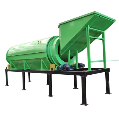 Acero de alambre tejido 2200 KG pantalla de tambor para la planta de detección de leña y madera de leña