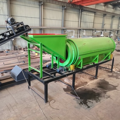 Acero de alambre tejido 2200 KG pantalla de tambor para la planta de detección de leña y madera de leña