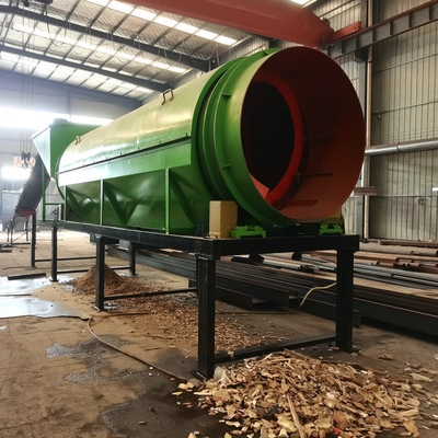 Acero de alambre tejido 2200 KG pantalla de tambor para la planta de detección de leña y madera de leña