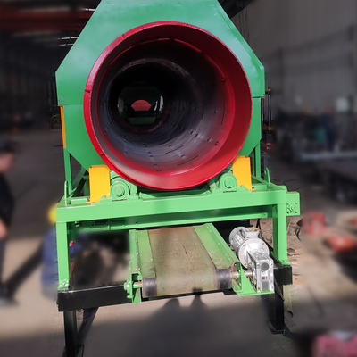 Máquina de tamiz de compostaje giratorio móvil para planta de compostaje