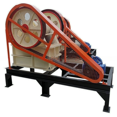 Motor de CA 1-5tph Máquina de trituración de roca móvil de diésel portátil pequeña Capacidad 1-280t/h