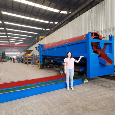 Separador de minerales móvil para la extracción de oro