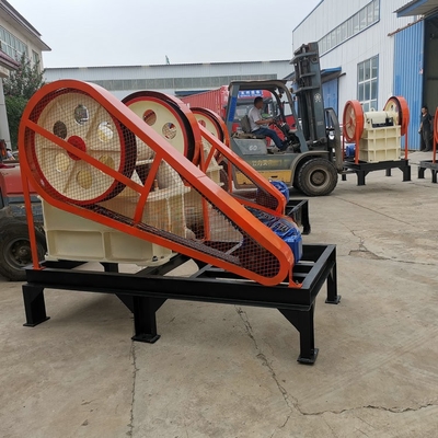 Granito orgánico triturador de mandíbula ideal para el trituración de diferentes materiales