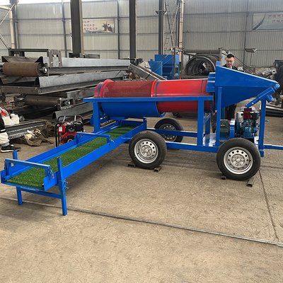 Equipo de extracción de oro de 220V/380V de tensión Mini planta de lavado de oro con pantalla de tambor pequeño