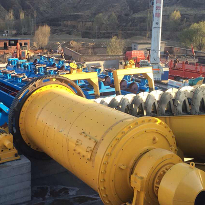 Gran tamaño y 100 kg 900x3000 Motor diesel portátil piezas de molino de bolas para la extracción de oro