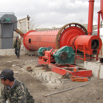 Gran tamaño y 100 kg 900x3000 Motor diesel portátil piezas de molino de bolas para la extracción de oro