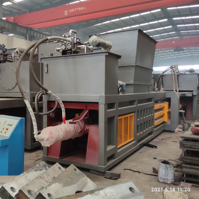 Material de embalaje de plástico Máquina de embalaje horizontal caliente para reciclar desechos de espuma