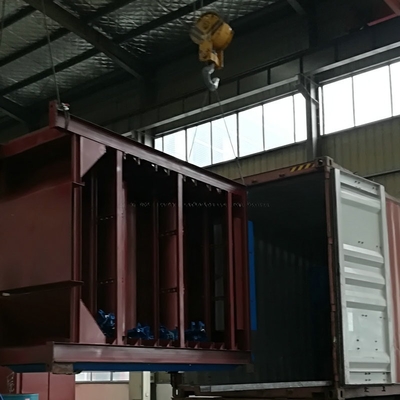 Secador de briquetas de cinturón de malla industrial de 800 kg para procesar briquetas de carbón