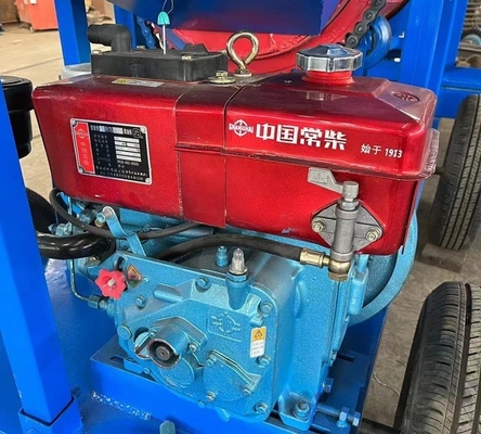 Tamaño máximo: 100 mm, pantalla de tambor rotativo móvil para minería de oro con motor de gasolina o diesel