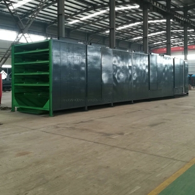 Industria de la minería energética Secador de cinturón de malla de gran capacidad para el secado de bolas de hierro de esponja