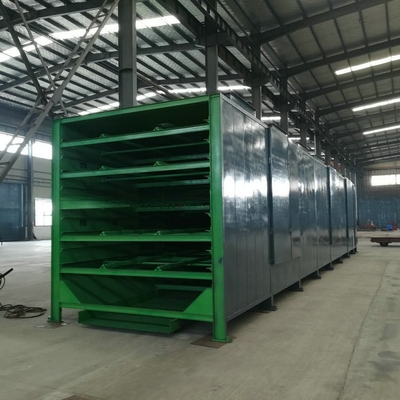 Máquina de secado de plataformas de secado de 4 capas para la línea de producción de carbón en 2023 en las granjas