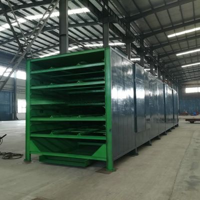 Mejor secador de cinturón de malla de briquetas de carbón con 0,6-2m de ancho y 5.5kw de potencia