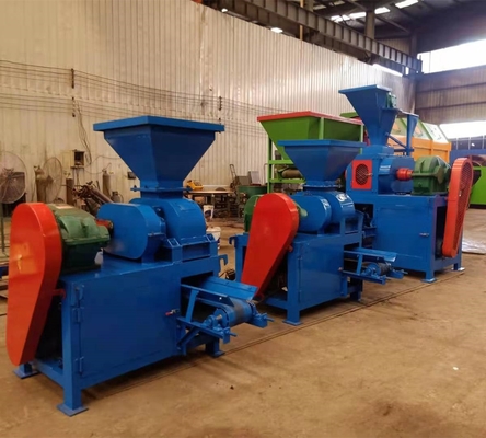 4 Prensa de rodillos Máquina de briquetas de mineral de hierro con humedad del material de 1 a 30 t/h Menos del 50%