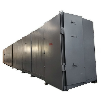 Secador automático de transporte de acero al carbono de varias capas para briquetas de coal seco de coque de carbón