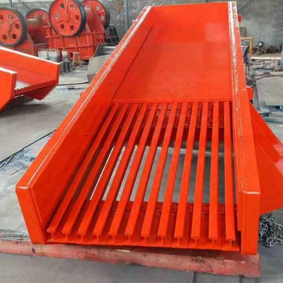 Motor eléctrico alimentador giratorio automático de vibración de grizzly para planta de trituración de arena de piedra