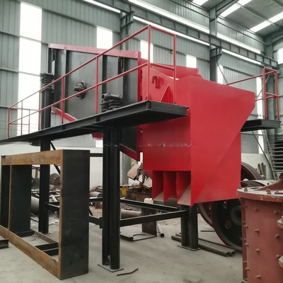 Motor eléctrico alimentador giratorio automático de vibración de grizzly para planta de trituración de arena de piedra