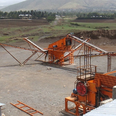 Motor eléctrico alimentador giratorio automático de vibración de grizzly para planta de trituración de arena de piedra