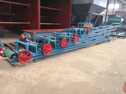 Incluir cinta transportadora industrial de PVC y velocidad ajustable variable para el transporte de secadores
