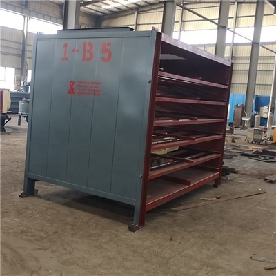 120-1200 kg/h Consumo de vapor Horno de secado para secado rápido de briquetas de carbón