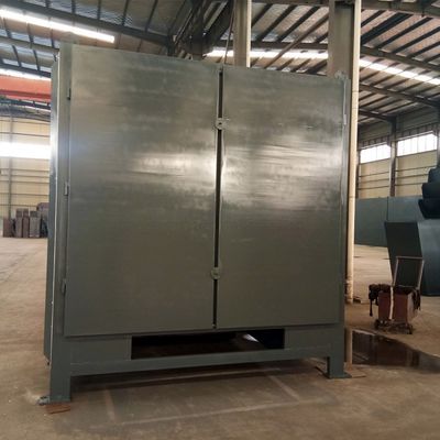 Secador de carbón de 1200-3800 mm de anchura de la tapa para la línea de producción de briquetas en talleres de reparación de máquinas