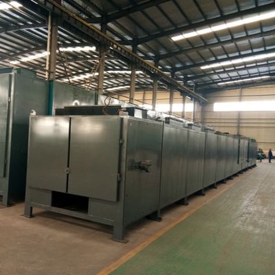Secador de carbón de 1200-3800 mm de anchura de la tapa para la línea de producción de briquetas en talleres de reparación de máquinas