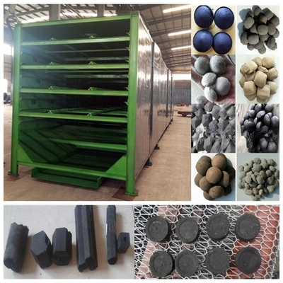 Máquina de secado de bolas de carbón con control automático